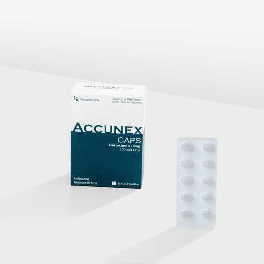 Capsules Accunex – Traitement de l'Acné