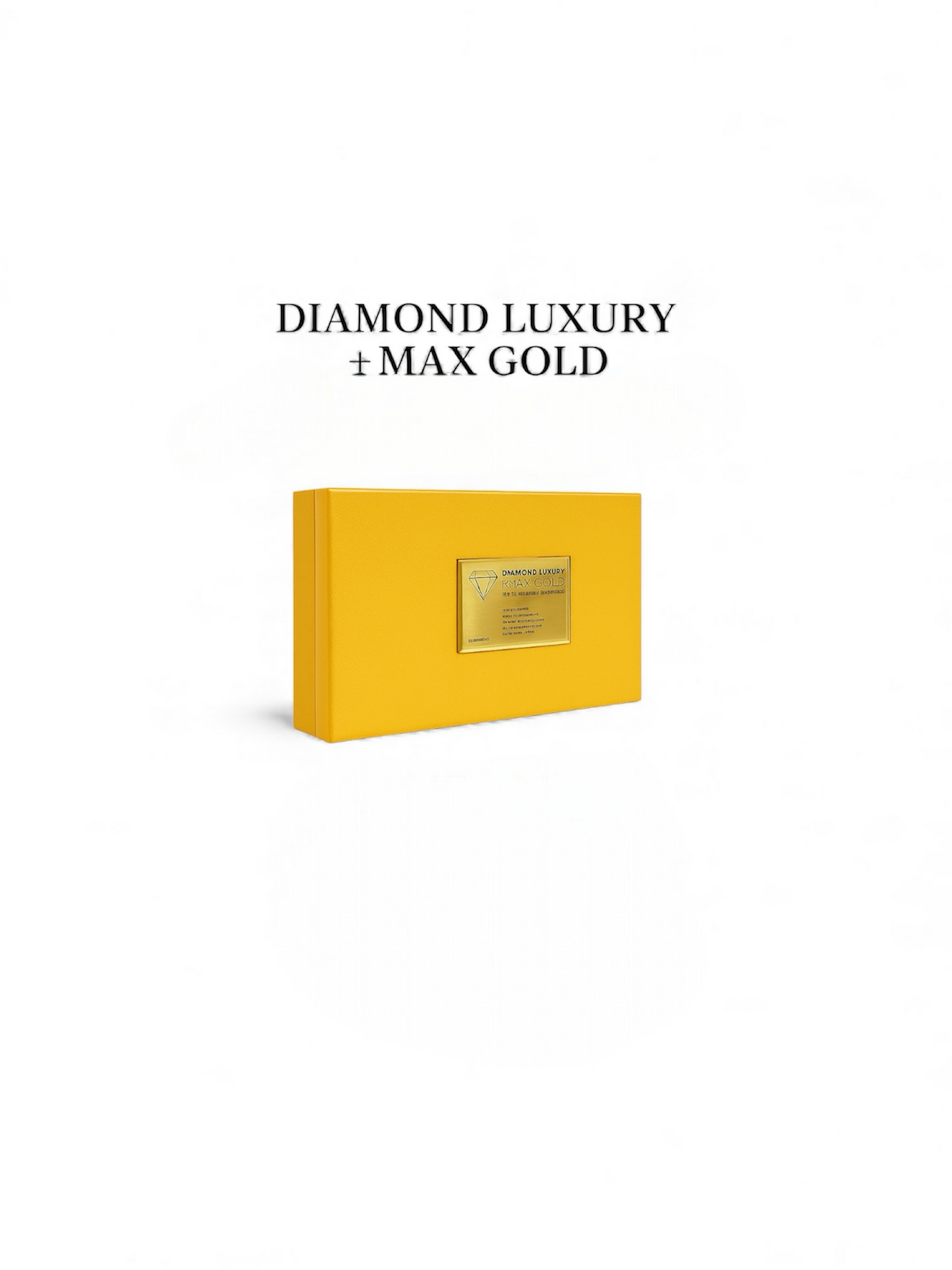 Diamond Luxury Max Gold – Infusion Éclat & Réjuvénation