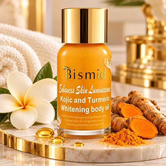 BISMID KOJIC & TURMERIC WHITENING BODY OIL