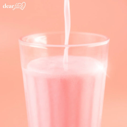 Beauty Milk Strawberries And Cream - Ashwagandha + Glutathione + Collagen Drink
