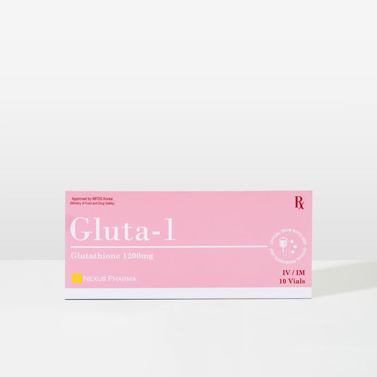 Gluta-1 – Injection de Glutathion 1 200 mg