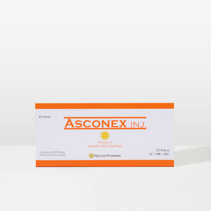 Injection d'Asconex – Vitamine C 10 000 mg