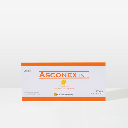 Injection d'Asconex – Vitamine C 10 000 mg
