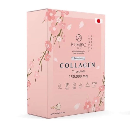 Kumiko Collagène Premium Tripeptide 150 000 mg – Collagène Marin, Glutathion et CoQ10