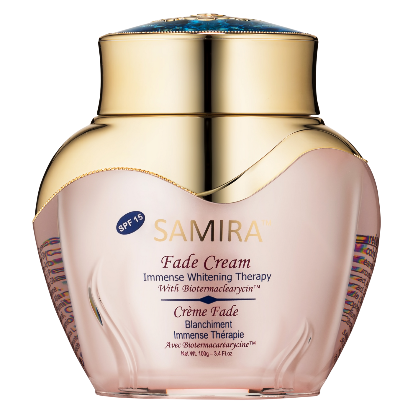 CRÈME SAMIRA FADE CRÈME VISAGE ÉCLAIRCISSANTE