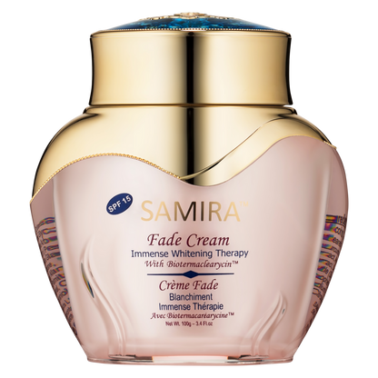 CRÈME SAMIRA FADE CRÈME VISAGE ÉCLAIRCISSANTE
