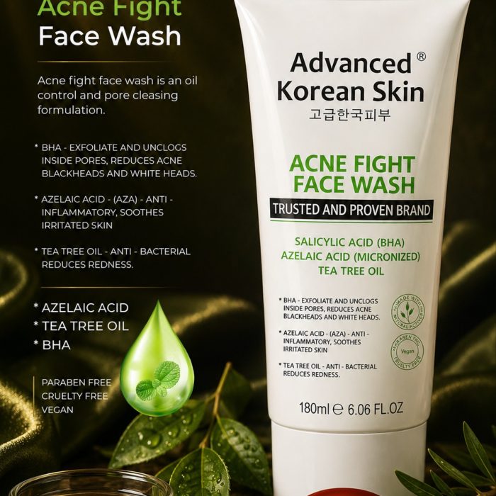 Advanced Korean Skin – Gel Nettoyant Visage 180 ml